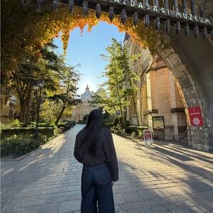 H&M leather Brown Jacket
